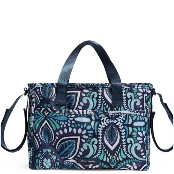 Vera Bradley Bags Vera Bradley Lighten Up Everything Organizer Bag Tote Blue Island